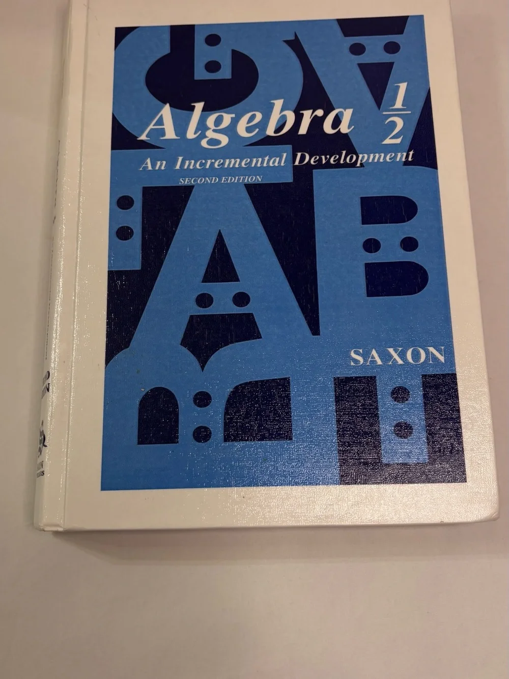 Saxon Algebra 1/2 Textbook and Solutions Manual with DVD Set - Blue